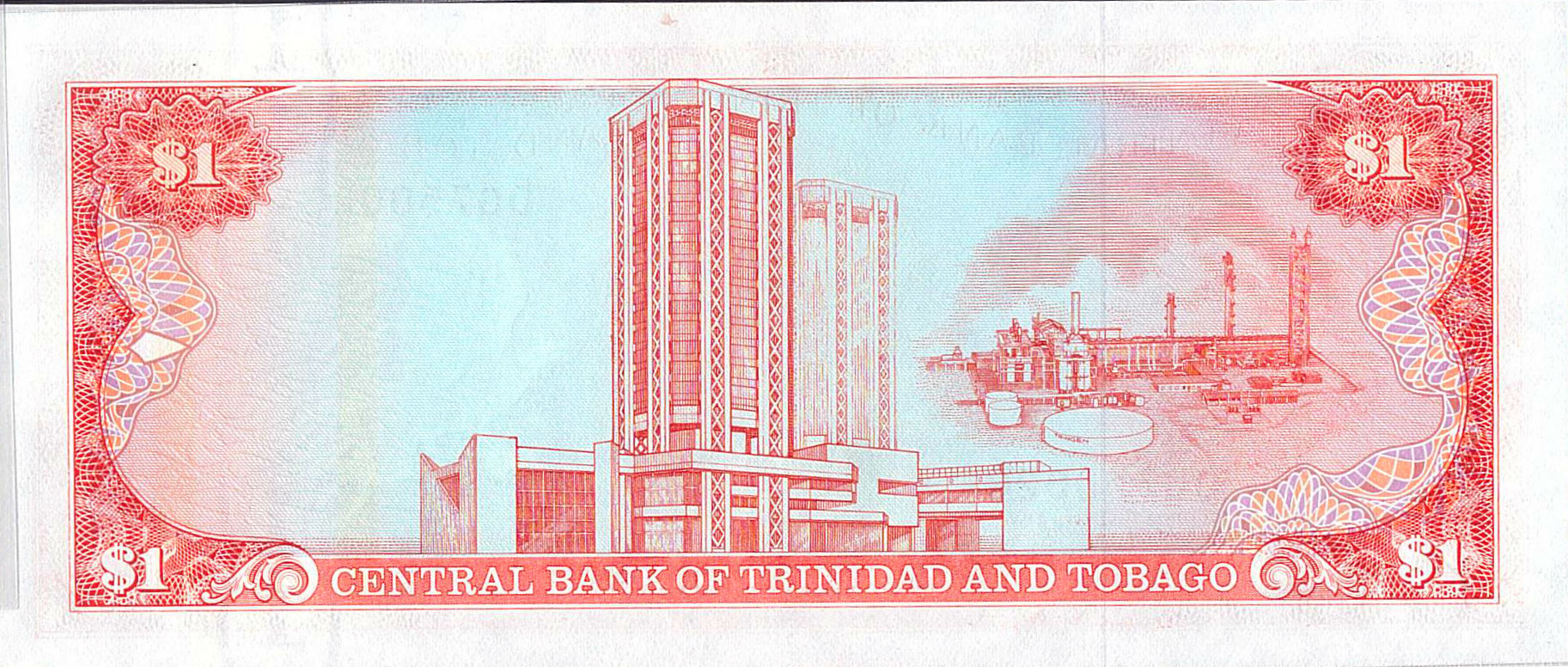 Trinidad and Tobago 1 1985 UNC P-36/b